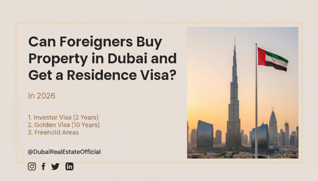 Foreigners Buy Property in Dubai